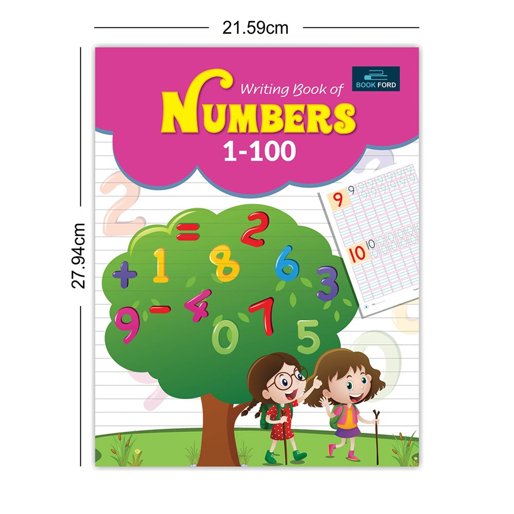 Writing Book Of Numbers 1-100 For Kids