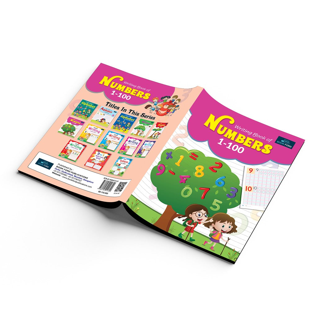 Writing Book Of Numbers 1-100 For Kids