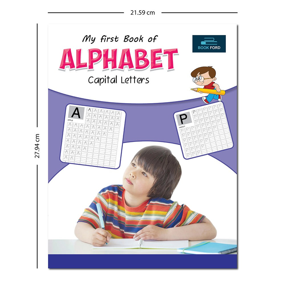 My First Book Of Alphabet - Capital Letter Books For Kids