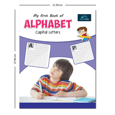 My First Book Of Alphabet - Capital Letter Books For Kids