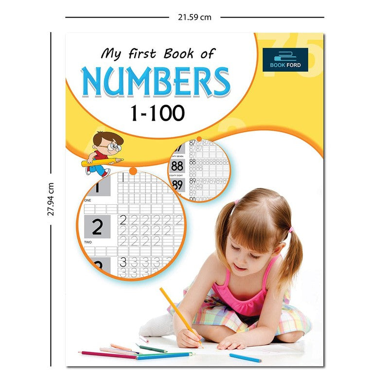 My First Book Of Numbers 1-100 Book For Kids