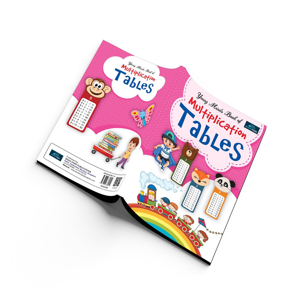 Buy Young Minds Book of Multiplication Tables (6-10 Years) on Snooplay ...