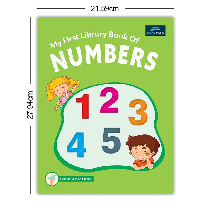 My First Library Book Of - Numbers Book For Kids