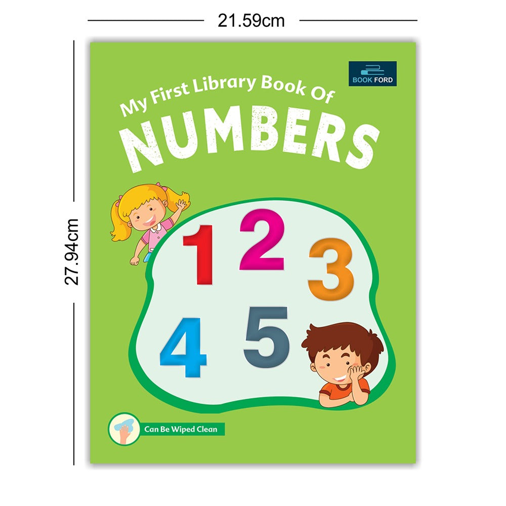 My First Library Book Of - Numbers Book For Kids