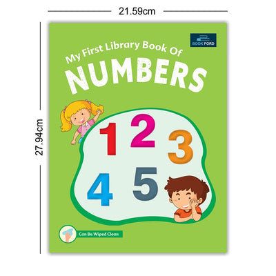 My First Library Book Of - Numbers Book For Kids