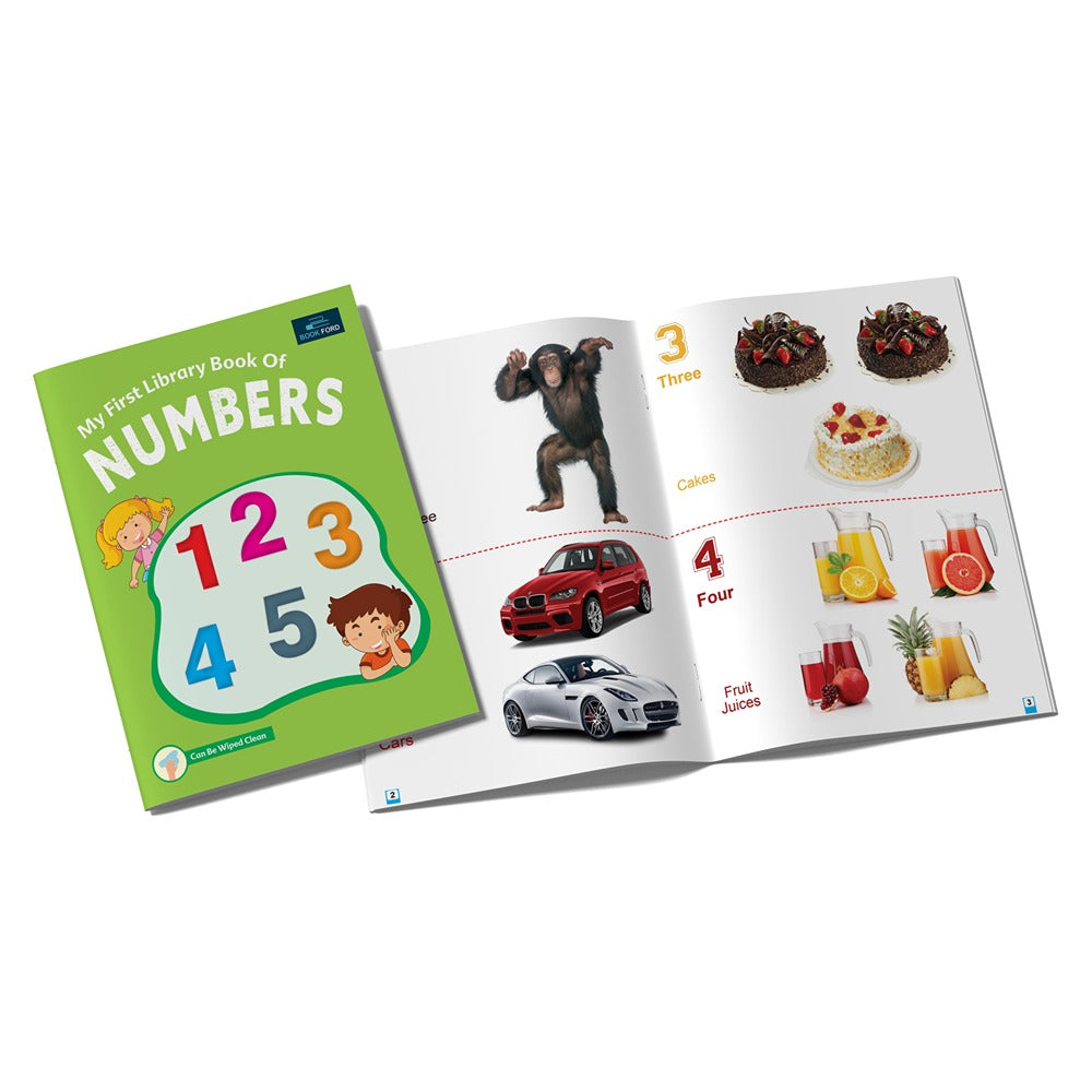 My First Library Book Of - Numbers Book For Kids