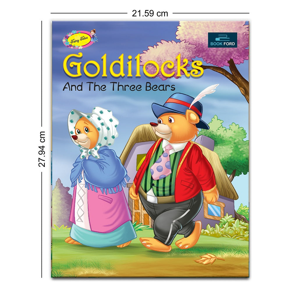 Golilocks & The Three Bears  - Fairy Tales Story Book