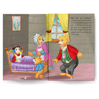 Golilocks & The Three Bears  - Fairy Tales Story Book