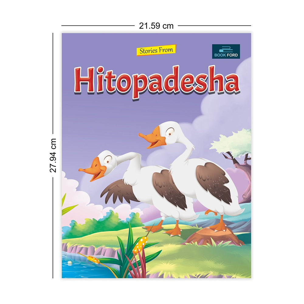 Moral Stories Book - Hitopadesha Story Book for Kids 3 to 8 Years - Inspiring Tales for Young Minds