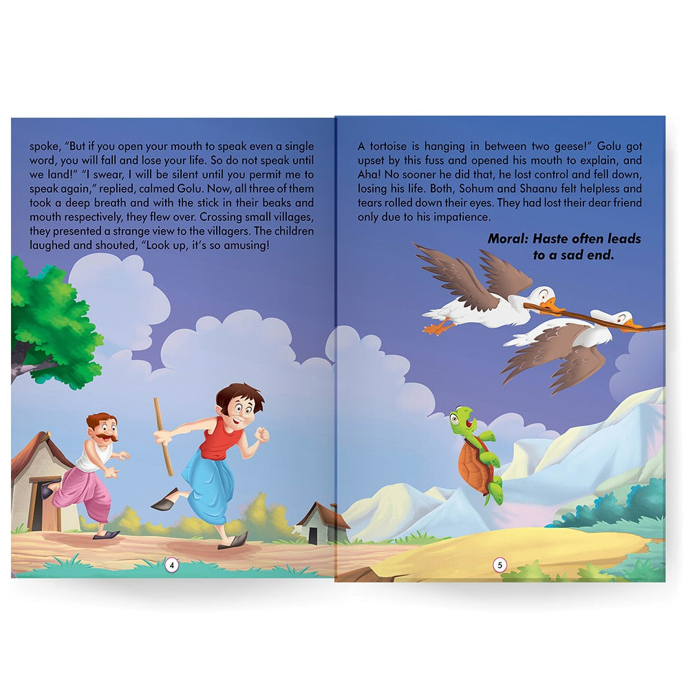 Moral Stories Book - Hitopadesha Story Book for Kids 3 to 8 Years - Inspiring Tales for Young Minds