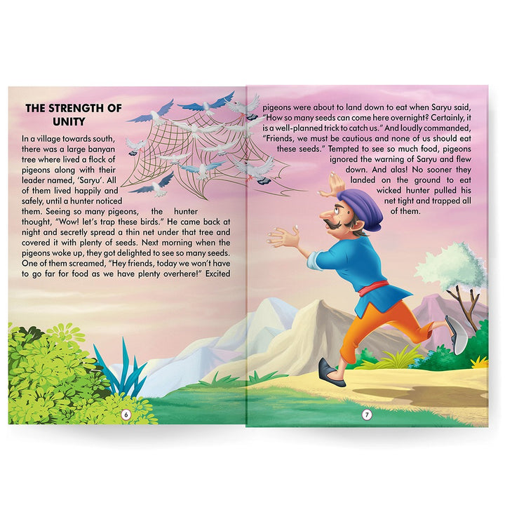 Moral Stories Book - Hitopadesha Story Book for Kids 3 to 8 Years - Inspiring Tales for Young Minds