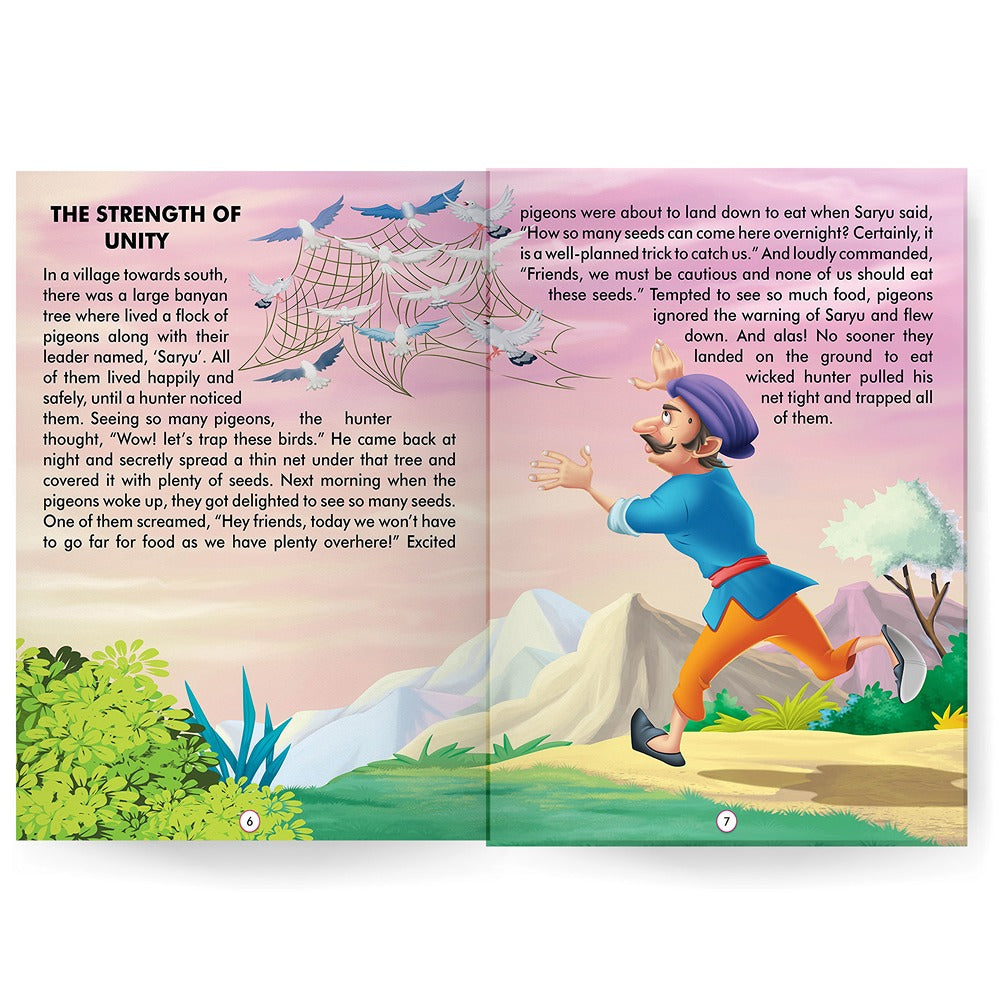 Moral Stories Book - Hitopadesha Story Book for Kids 3 to 8 Years - Inspiring Tales for Young Minds