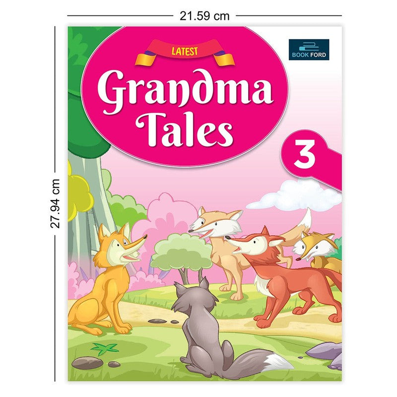 Latest Grandma Tales 3 Story Book - Whimsical Adventures for Kids