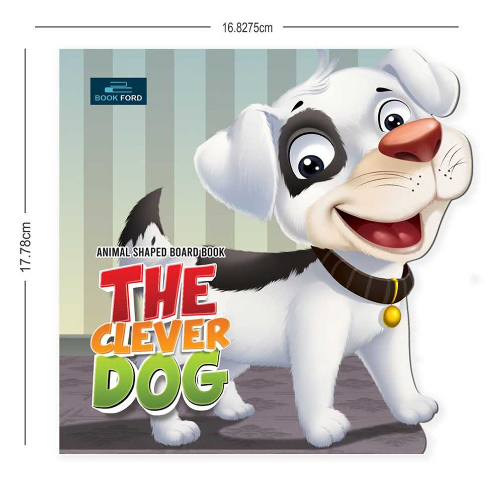 The Clever Dog Animal Shaped Story Board Book - Engaging and Educational Stories for Kids