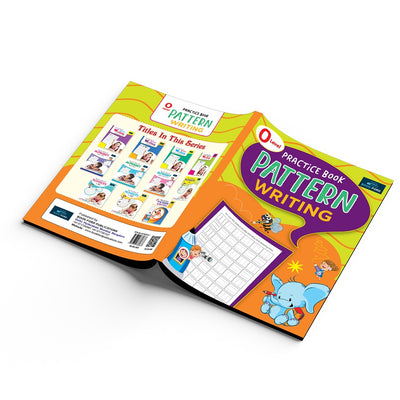 Writing Practice Book For Kids - Set Of 4 Books - Alphabet Capital Letters , Alphabet Small Letters , Numbers 1-20 , And "O' Level Practice Book Patterns Writing