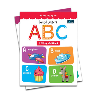 My First Writing Fun Capital Letters Abc Tracing Workbook