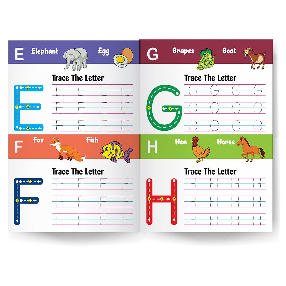 My First Writing Fun Capital Letters Abc Tracing Workbook