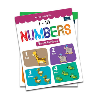 My First Writing Fun 1-10 Numbers Tracing Workbook