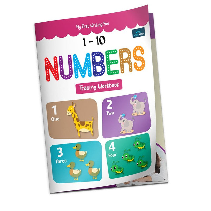 My First Writing Fun 1-10 Numbers Tracing Workbook