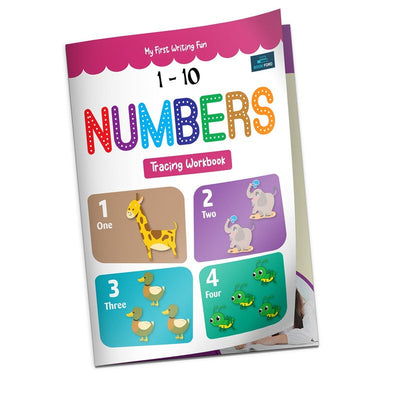 My First Writing Fun 1-10 Numbers Tracing Workbook