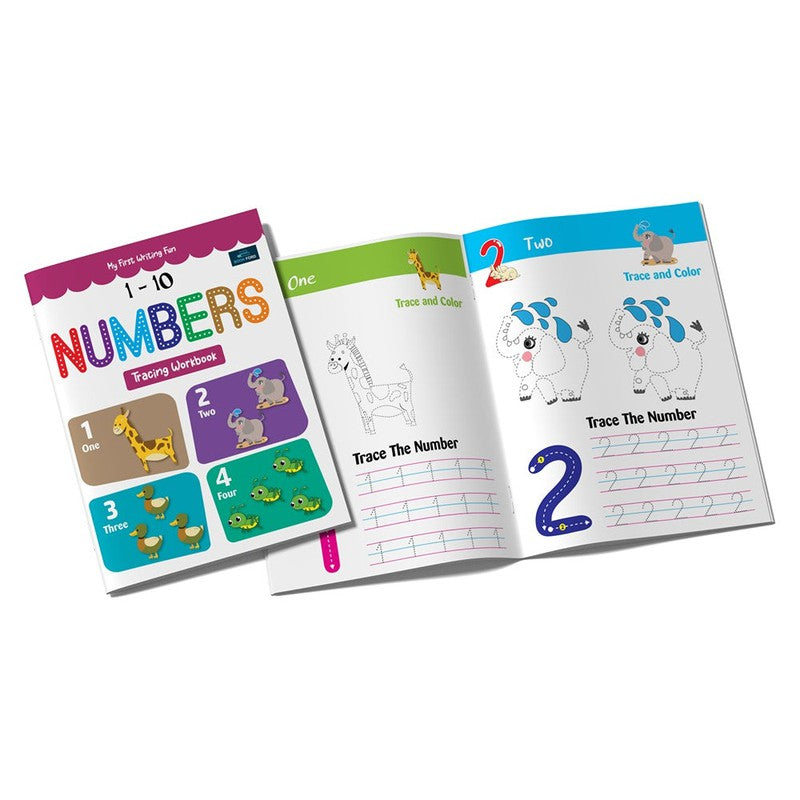 My First Writing Fun 1-10 Numbers Tracing Workbook