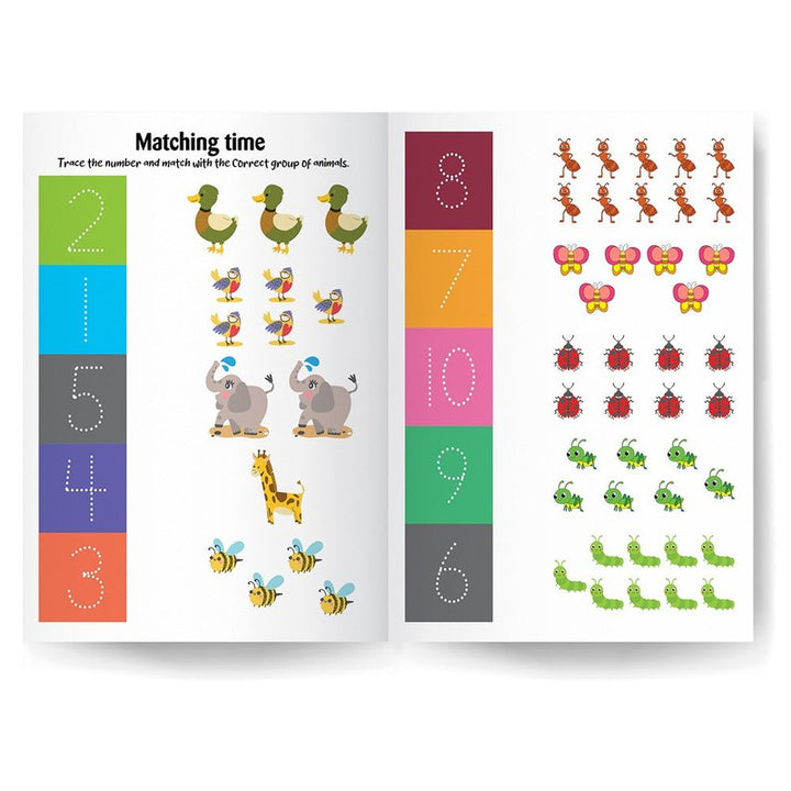 My First Writing Fun 1-10 Numbers Tracing Workbook