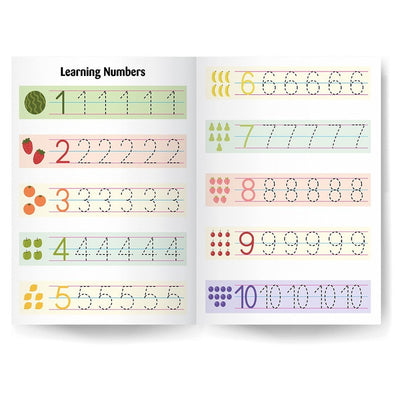 My First Writing Fun 1-10 Numbers Tracing Workbook