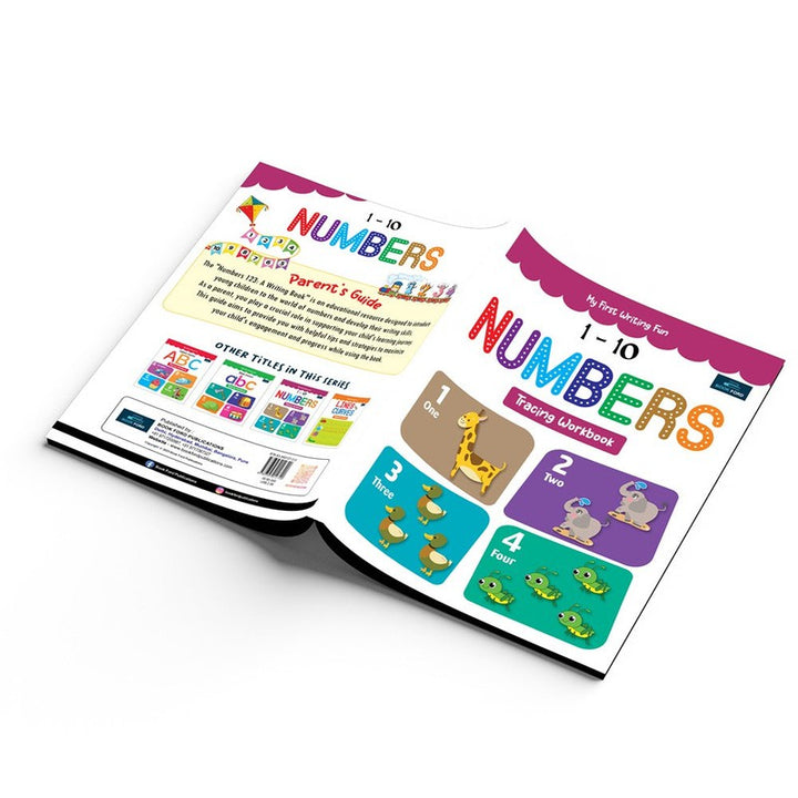 My First Writing Fun 1-10 Numbers Tracing Workbook