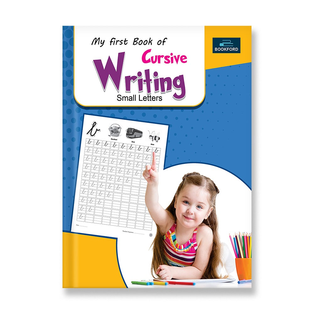 My First Cursive Writing Books For Kids - Set Of 2 Books - Capital Letters , And Small Letters