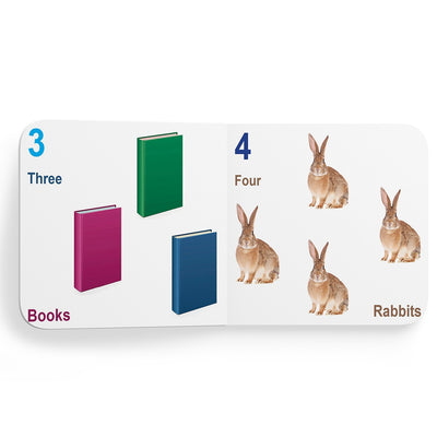 My First Tiny Board Books - Set of 2 Books - Alphabet and Numbers For Kids