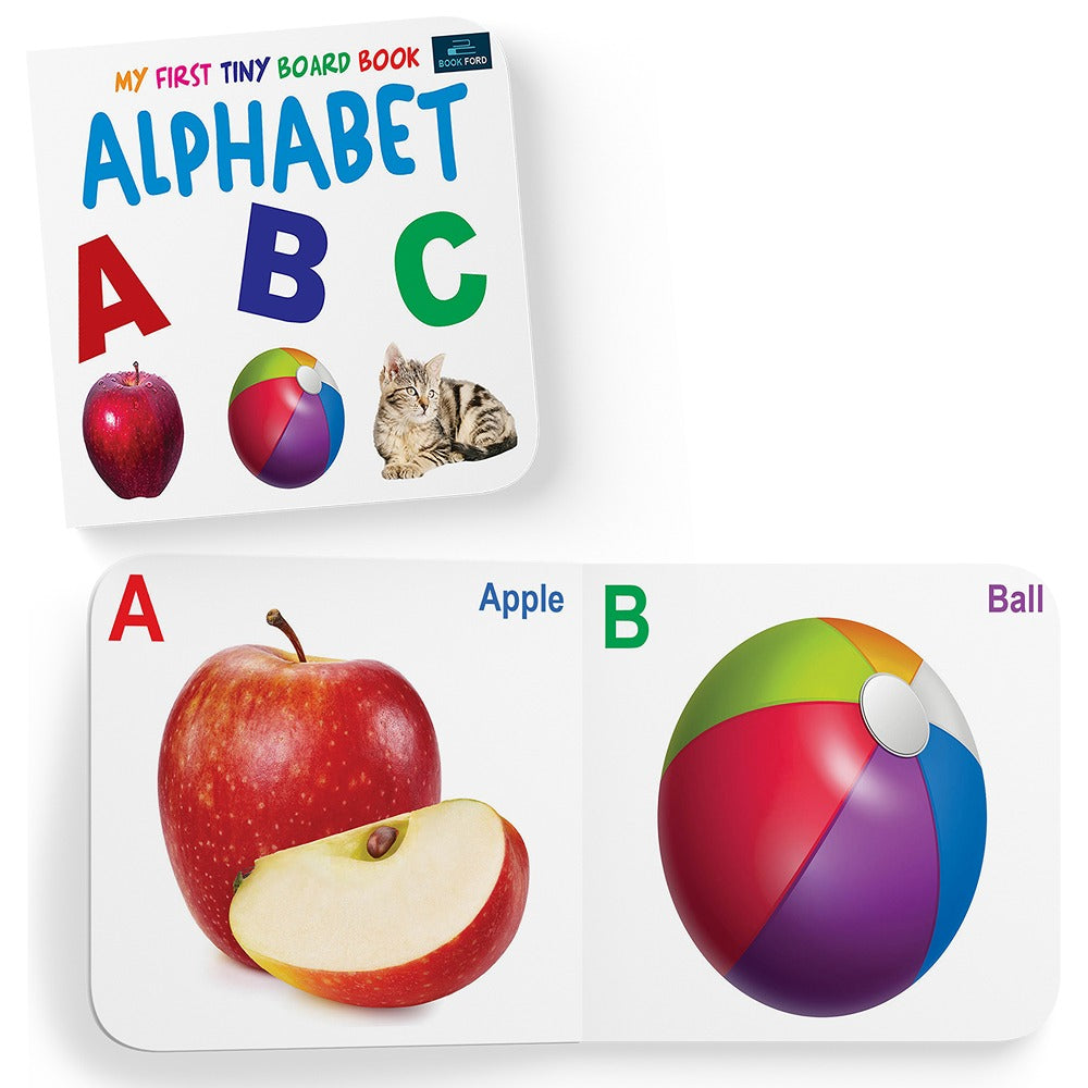 My First Tiny Board Books - Set of 2 Books - Alphabet and Numbers For Kids