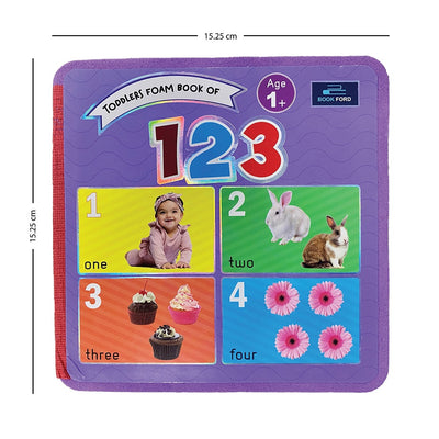 Toddlers Foam Books - Set of 2 Books - English Alphabet and Numbers For Kids