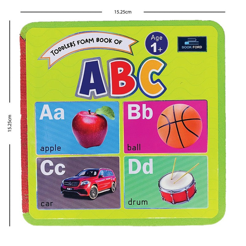 Toddlers Foam Books - Set of 2 Books - English Alphabet and Colors For Kids