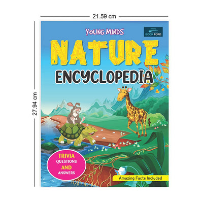 Young Minds Encyclopedia - Set of 2 Books - Animals and Nature Encyclopedia For Kids