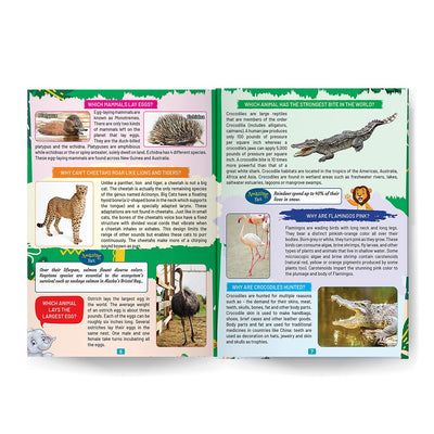 Young Minds Encyclopedia - Set of 2 Books - Animals and Nature Encyclopedia For Kids