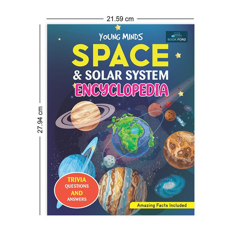 Young Minds Encyclopedia - Set of 2 Books - Animals and Space Encyclopedia For Kids