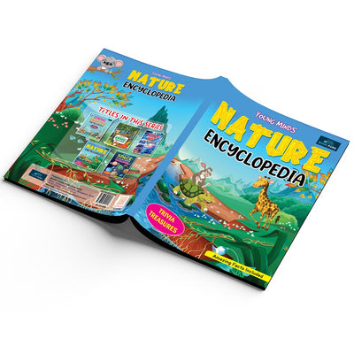 Young Minds Encyclopedia - Set of 2 Books - General Knowledge and Nature Encyclopedia For Kids