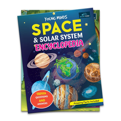 Young Minds Encyclopedia - Set of 2 Books - General Knowledge and Space Encyclopedia For Kids