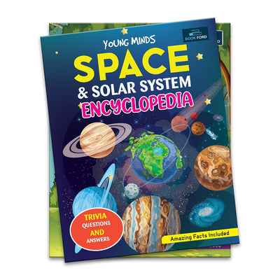 Young Minds Encyclopedia - Set of 2 Books - Space and Nature Encyclopedia For Kids