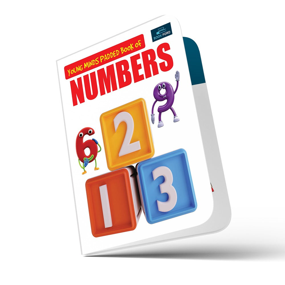 Young Minds Padded Books of Numbers for Kids