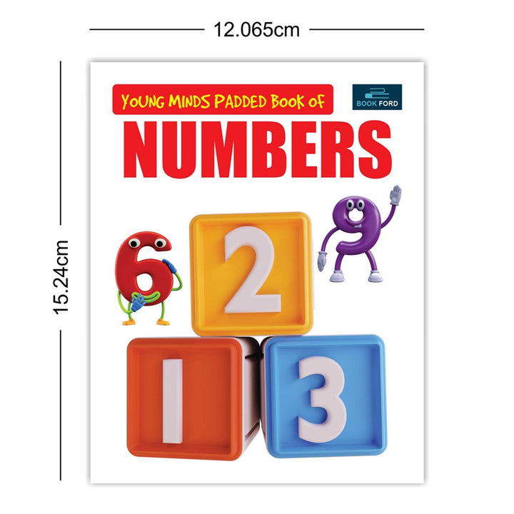 Young Minds Padded Books of Numbers for Kids