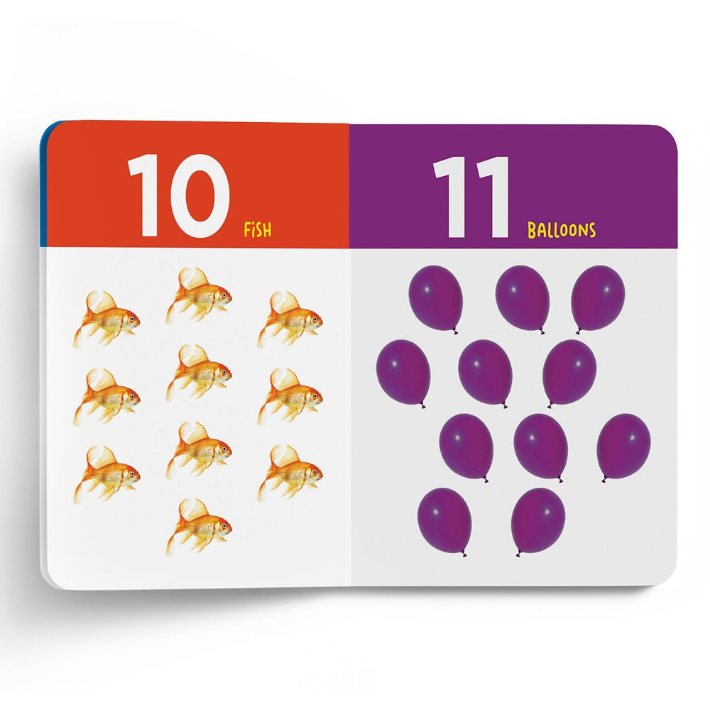 Young Minds Padded Books of Numbers for Kids