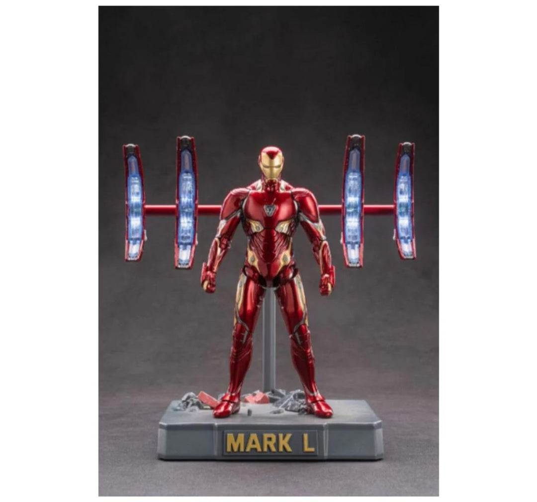 Marvel Original Iron Man Mark L Action Figure Luxury Version with Nano-Weapon Display Base (15 Years till Grown Ups)