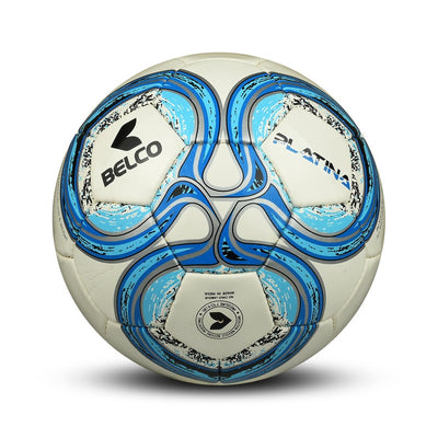 Belco Blue Platina Football (1 Football with needle) Size 5 | 11+ Years