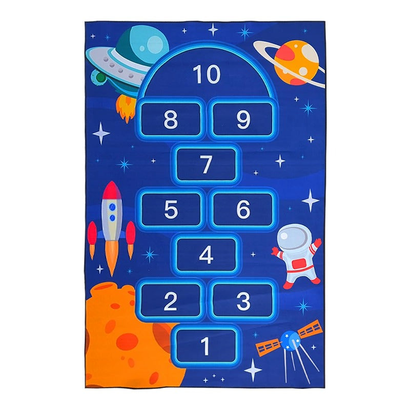 Hop N Play Large Hopscotch Play Mat Rug Non Slip Carpet (2-10 Years)