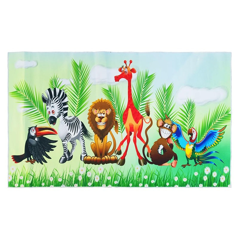 Hop N Play Large Play Rug Soft Non Slip Floor Mat for Crawling and Playtime (6 Months - 10 Years)