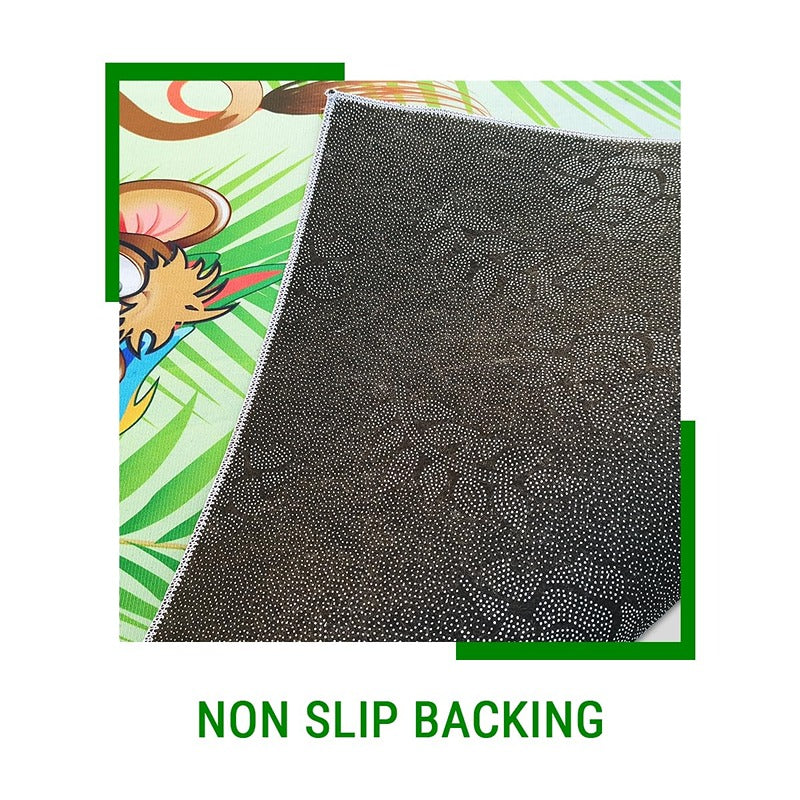 Hop N Play Large Play Rug Soft Non Slip Floor Mat for Crawling and Playtime (6 Months - 10 Years)