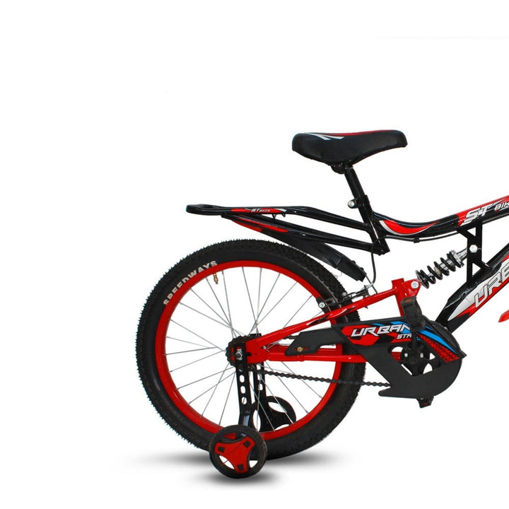 Shoker 20T Cycle (Frame Size - 12, 20 Inch) | Black and Red (COD not Available)