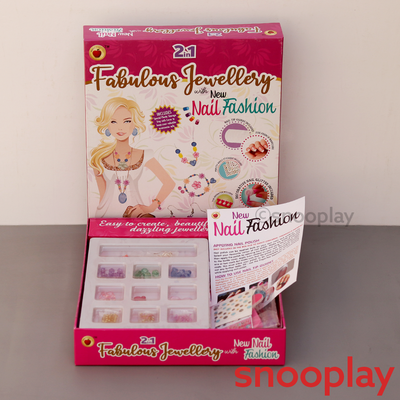 2in1 Fabulous Jewellery with New Nail Fashion for Kids | Young Adult