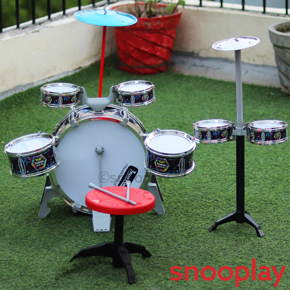 Fashionable Drum Set (Fun Musical Set)